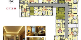 Bán nhanh căn hộ CT3 Cổ Nhuế 2 ngủ 71m2 giá:2 tỷ