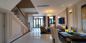 Bán biệt thự sân vườn 3 lầu, 244m2 gần bệnh viện Xuyên Á.