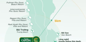 DỰ ÁN BĐS TẠI BÃI TRƯỜNG PHÚ QUỐC NẰM TRONG 6% DIỆN TÍCH ĐẤT ĐƯỢC CẤP SỔ QUYỀN S