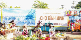 Nhà Phố mặt tiền vip đường Phan Văn Năm chợ Bình Minh