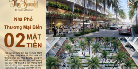 Nhà  phố thương mại nằm trong khu kinh tế dêm đầu tiên Việt Nam tại Bình Thuận