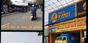 Bán đất Mặt Tiền Xã Bình Mỹ 890tr