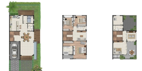 Bán Biệt Thự Verosa Park Khang Điền 1 trệt 2 lầu. Ưu đãi CK cao