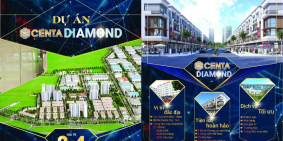 Bán căn shophouse 4 tầng Centa Diamond - Đại Đồng. Giá 2,4 tỷ. LH 09115539660