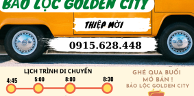 ĐĂNG KÝ THAM QUAN TOUR DỰ ÁN BẢO LỘC GOLDEN CITY TẠI TP BẢO LỘC LÂM ĐÔNG