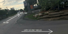 Bán đất khu dân cư xã Phú Nhuận có sổ hồng, thổ cư 100%