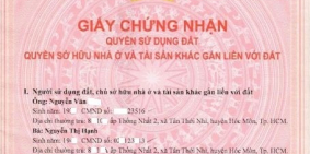 •	: Ra nước ngoài sinh sống, bán gấp đất ngay vòng  xoay cần giuộc giá rẻ, SHR