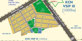ĐẤT TDC VSIP3,VINGROUP TÂN UYÊN