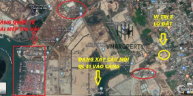 Bán đất khu dân cư cảng cái mép thị vải sổ riêng mặt tiền