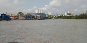 cho thuê bãi đậu xe container..kho hàng hóa vật tư ngoài trời