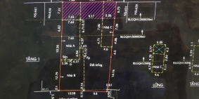 Bán nhà 2 mặt tiền trước sau Trần Xuân Soạn 22x37m thích hợp đầu tư Tân Kiểng Q7