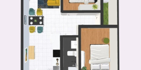 Chỉ 740tr là có nhà ở Quận 9 căn 56m2, 2PN dự án Topaz Home 2, Suối Tiên