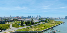 Nhà phố - Biệt thự hai mặt tiền - TTTP Đà Nẵng, vị trí bên sông Hàn