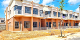 Nhà Mặt tiền Vành Đai 4 dự án Oasis City 1 trệt 1 lầu, đối diện Đại Học Việt Đức