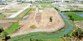 Đất Nền Mặt Tiền Đường Lớn -  Sổ Hồng Riêng - chỉ 9tr/m2 đã bao ( VAT )