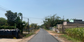 270tr có ngay lô đất gần KCN Phước Đông,sổ sẳn,bao sang tên.