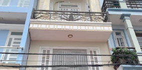 Bán nhà 1 trệt lững 2 lầu 4x13m giá 3.7 tỷ (TL), HXH Hiệp Thành 13 , P. HT, Q12.