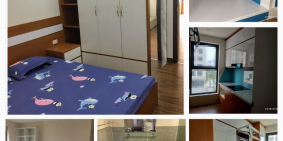 Cho thuê chung cư full đồ 3 phòng ngủ , đầy đủ tiện nghi giá chỉ 14tr