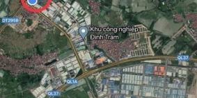 Bán lô đất nền ngã tư Đình Trám Cạnh Chợ Đình Trám Sổ Đỏ