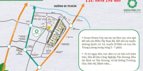 KDC Green Home City liền kề KCN Tân Hương, Ngân hàng hỗ trợ 70%. LH: 0898154460