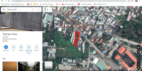 bán lô đất mặt tiền lê thị hà,giá 450tr/100m2,sổ hồng riêng