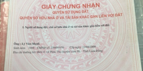 Chính chủ cần bán gấp lô đất thôn Phúc Tân, xã Phúc Thọ, huyện Lâm Hà