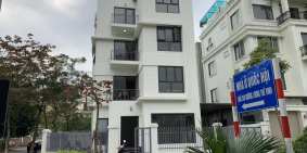 Cho thuê nhà làm nhà nghỉ ở KĐT Phùng Khoang: 110m2 x 5T, 1 hầm, 15 phòng giá