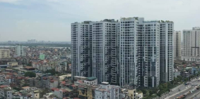 Cho thuê căn góc 3PN đẹp nhất chung cư Green Pearl Minh Khai mới ti