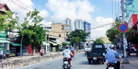 Mặt Tiền Huỳnh Tấn Phát Trệt 4 Lầu, DT 5x28m, p.BT Q.7