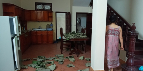 Cho thuê nhà ở Xuân La, Tây Hồ 80m 5 tầng full đồ 5 phòng ngủ.