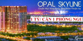 Chỉ 200 Triệu Căn Hộ Opal Skyline 3PN, Trả 3%/Tháng, Chiết Khấu 11%, Vay 0%