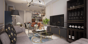 Căn hộ cao cấp sắp ra mắt ngay tt Thuận An - Bình Dương. Booking 50tr/stt