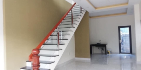 Bán căn nhà phố 1 trệt 1 lầu, gần ĐH Việt Đức, bờ sông Bình Minh, Bến Cát