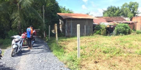 Lô đất giáp trung tâm thị trấn Gò Dầu, có thổ cư, SHR, 255tr hết đất