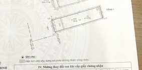 Bán nhà hẻm 8m Dương Bá Trạc P1Q8 - 4 x 16m Ms Thùy 0933083116