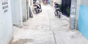 Bán nhà hẻm 227 Liên Tỉnh 5 Phường 5 quận 8 + Diện tích: 4 x 16m ~ 63.7m2