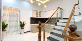 Bán nhà nở hậu, thiết kế sang trọng hẻm 84 Cao Lỗ P4 Q8