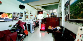 (Gò vấp)Nhà to,diện tích khủng,nở hậu,HXH,sát mặt tiền Phạm Văn Đồng,118m2 chỉ 8