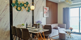 THUÊ CĂN HỘ NỘI THẤT CƠ BẢN 2PN+1 TSG LOTUS SÀI ĐỒNG