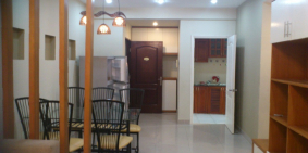 Cho thuê căn hộ Masteri Milennium, DT 74m2, 2PN,  2 VS, giá 19 triệu