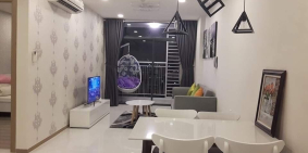 Cho thuê căn hộ chung cư Quận 4, 81m2, 2PN, full nội thất