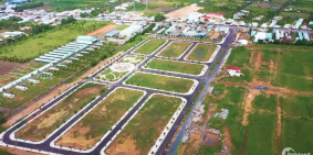 Hạ tầng sau vài tháng thần tốc triển khai thi công VIỆT ÚC VAREA