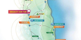 Dự án Mega City Kontum - Phân khu Park View - hỗ trợ vay LS 0%.