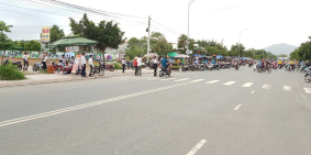 Đất mặt tiền đường 23m đối diện cum CN Hắc Dịch