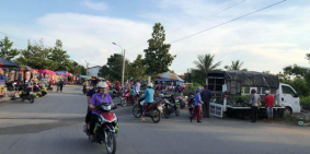 Bán đất gấp gom tiền đi đẻ liền kề chợ Giá 750tr 80m2 sổ hồng riêng