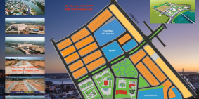 Khu đô thị Bắc Sông Hiếu - Điện âm ngầm hóa - Đô thị đẳng cấp ven sông Hiếu