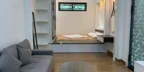 Căn hộ dịch vụ gần khu biệt thự Văn Hoa Nội thất