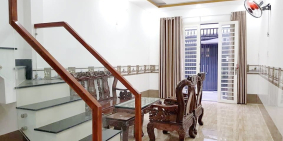 Bán nhà 2 lầu, nở hậu, HXH 154 Âu Dương Lân Phường 3 Quận 8