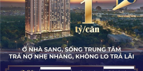 Căn hộ cao cấp Opal chỉ 1 tỷ / căn, ra mắt chính thức 7h00 ngày 20/09/2020