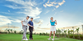 Biệt thự sân golf hóc môn giá chỉ 2.3 tỷ SHR
